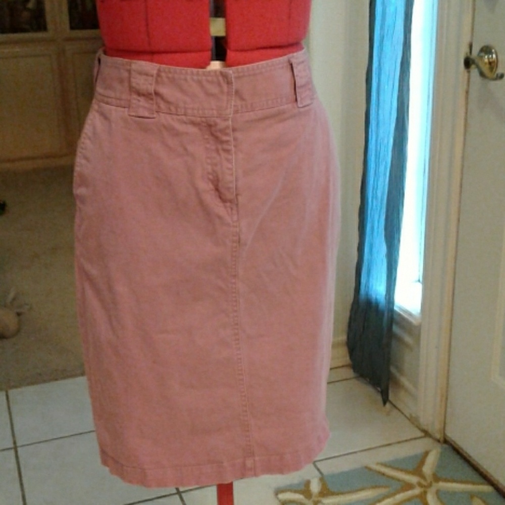 Twill skirt